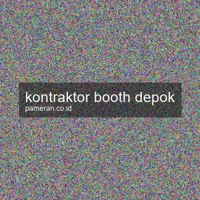 Kontraktor Booth Depok