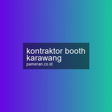 Kontraktor Booth Karawang