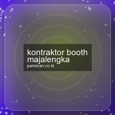 Kontraktor Booth Majalengka