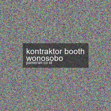Kontraktor Booth Wonosobo