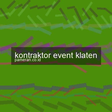 Kontraktor Event Klaten