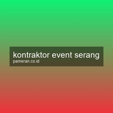 Kontraktor Event Serang