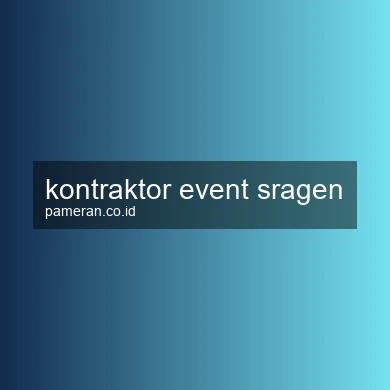 Kontraktor Event Sragen