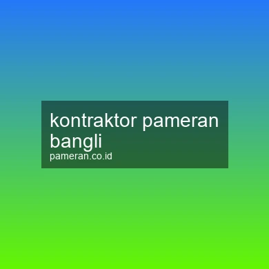 Kontraktor Pameran Bangli