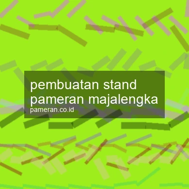Pembuatan Stand Pameran Majalengka