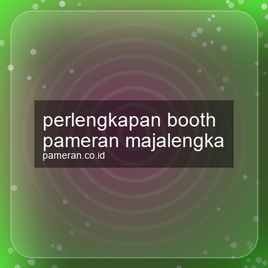Perlengkapan Booth Pameran Majalengka