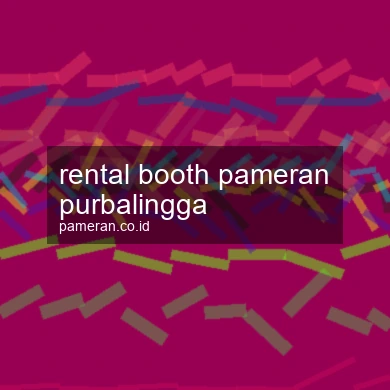Rental Booth Pameran Purbalingga