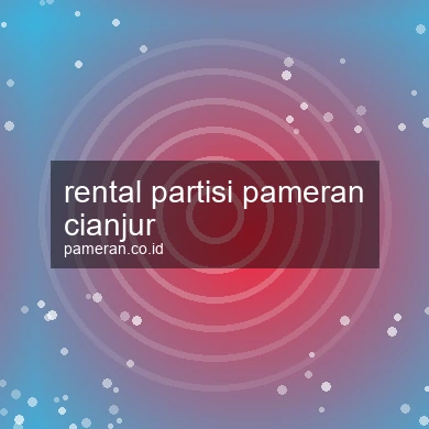 Rental Partisi Pameran Cianjur
