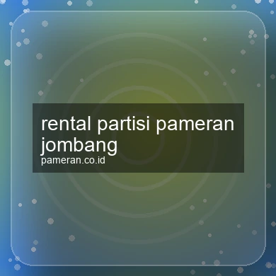 Rental Partisi Pameran Jombang