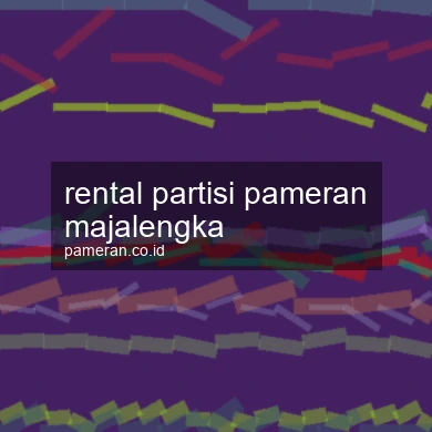Rental Partisi Pameran Majalengka