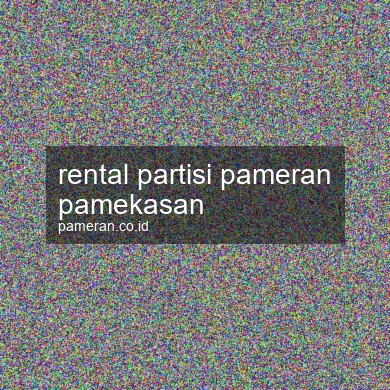 Rental Partisi Pameran Pamekasan
