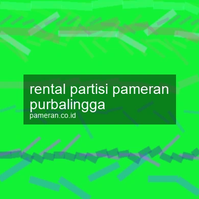 Rental Partisi Pameran Purbalingga