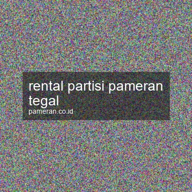 Rental Partisi Pameran Tegal