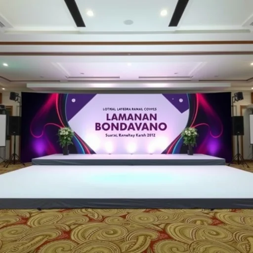 Sewa Backdrop Lamaran Bondowoso