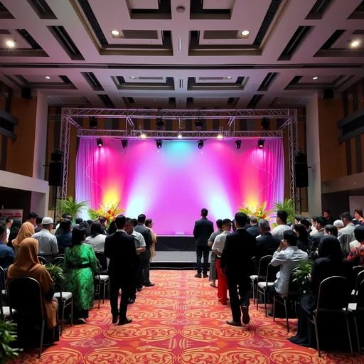 Sewa Backdrop Lamaran Surabaya