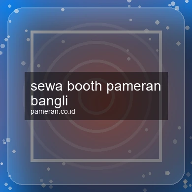 Sewa Booth Pameran Bangli