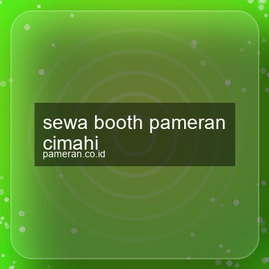 Sewa Booth Pameran Cimahi