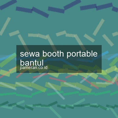 Sewa Booth Portable Bantul