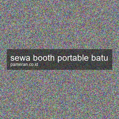 Sewa Booth Portable Batu