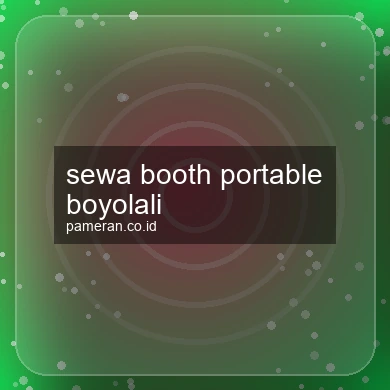 Sewa Booth Portable Boyolali