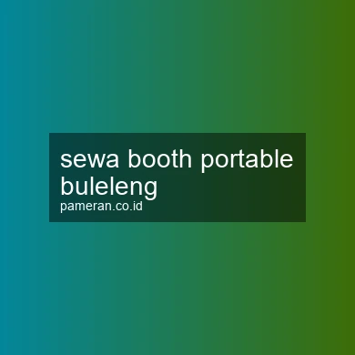 Sewa Booth Portable Buleleng