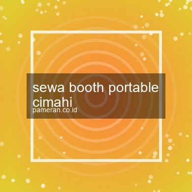 Sewa Booth Portable Cimahi