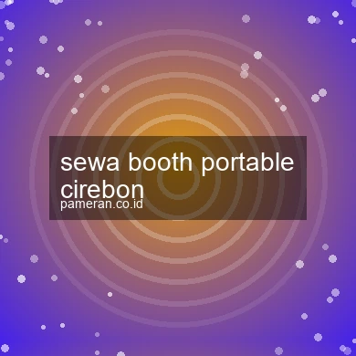 Sewa Booth Portable Cirebon