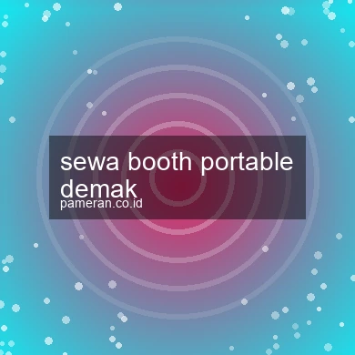Sewa Booth Portable Demak