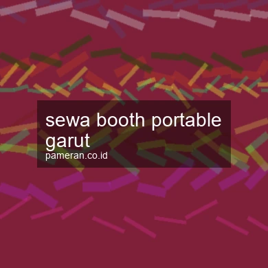 Sewa Booth Portable Garut