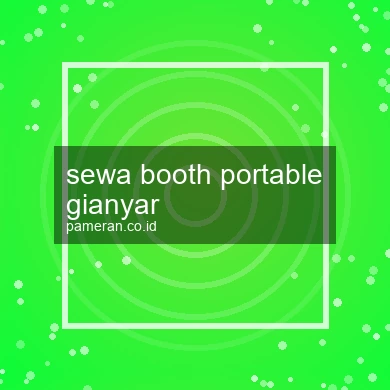 Sewa Booth Portable Gianyar