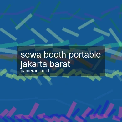 Sewa Booth Portable Jakarta Barat