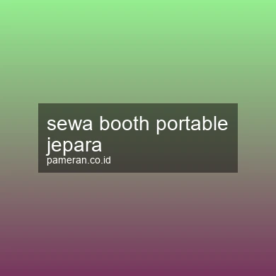 Sewa Booth Portable Jepara