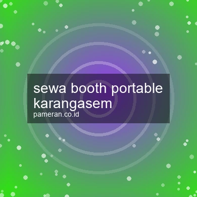 Sewa Booth Portable Karangasem
