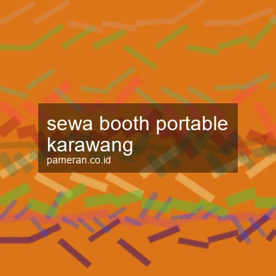 Sewa Booth Portable Karawang