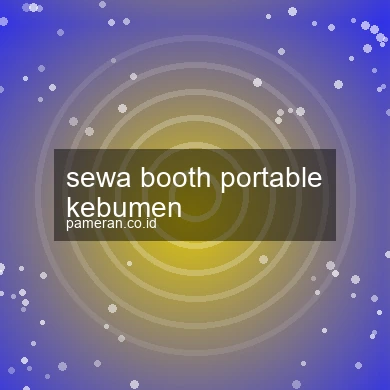Sewa Booth Portable Kebumen