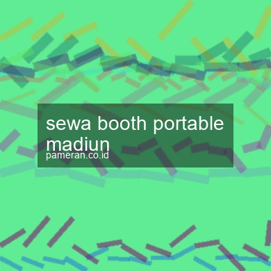 Sewa Booth Portable Madiun