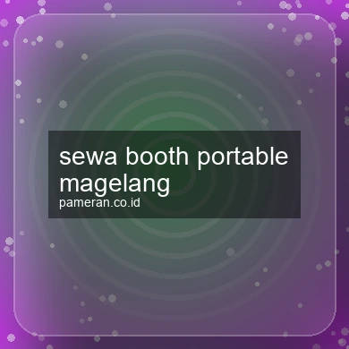 Sewa Booth Portable Magelang