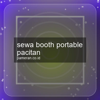 Sewa Booth Portable Pacitan