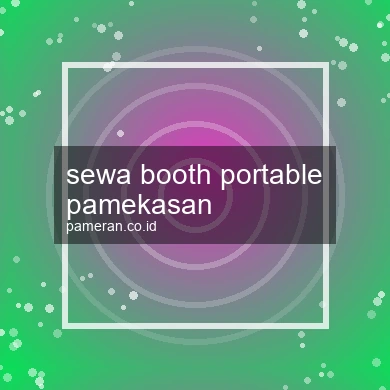 Sewa Booth Portable Pamekasan