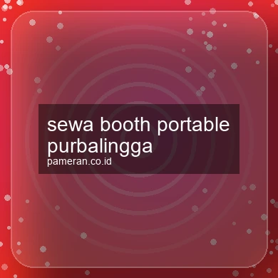 Sewa Booth Portable Purbalingga
