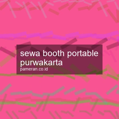 Sewa Booth Portable Purwakarta