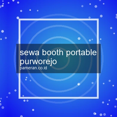 Sewa Booth Portable Purworejo