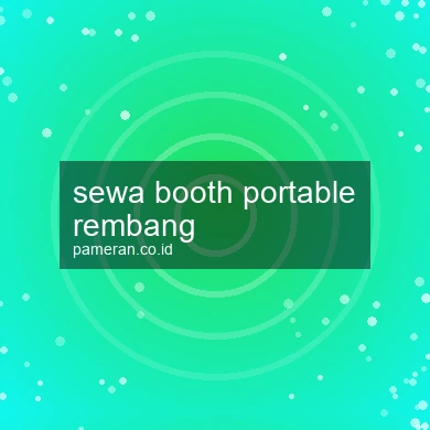 Sewa Booth Portable Rembang