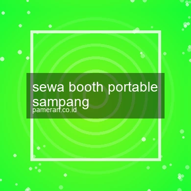 Sewa Booth Portable Sampang