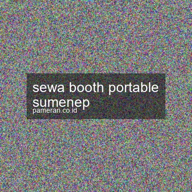 Sewa Booth Portable Sumenep
