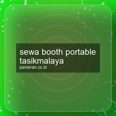 Sewa Booth Portable Tasikmalaya