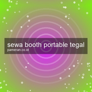 Sewa Booth Portable Tegal