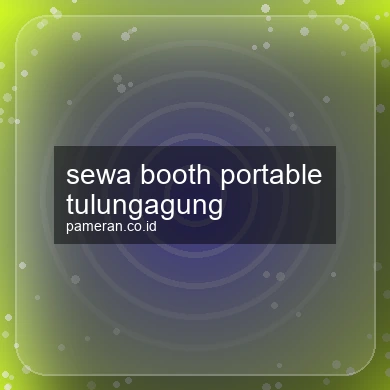 Sewa Booth Portable Tulungagung