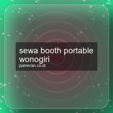 Sewa Booth Portable Wonogiri