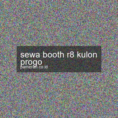 Sewa Booth R8 Kulon Progo